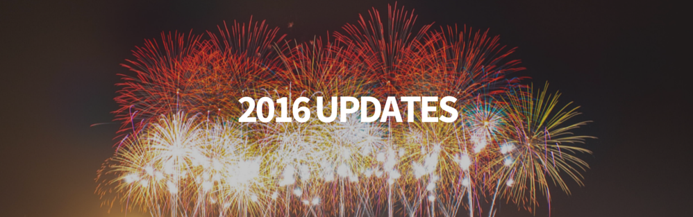 Fireworks: New for 2016, updates on your account