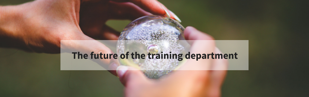 The future of the training department